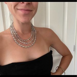 Vintage glass bead necklace